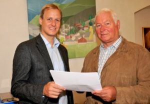 Obmann Kurt Kostenzer und Sohn Daniel (Foto: meinbezirk.at)